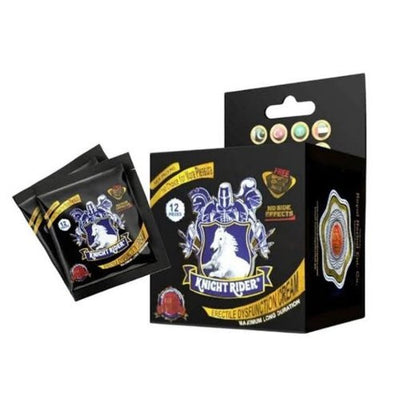 KNight Rider CoNDoM box 12 pcs + deLay cream